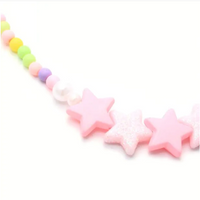 Stars Stretch Bead Necklace & Bracelet Set (12)