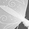 White Net Fairy Wings with White Glitter Swirls (6)