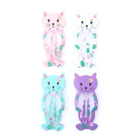 2pc Cat Design Hair Clips (12)