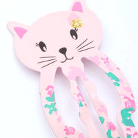 2pc Cat Design Hair Clips (12)