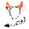 Cow Ears Head Band & Tail Set (6)