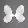 White Net Fairy Wings with White Glitter Swirl Detail  (12)