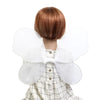 White Net Fairy Wings with White Glitter Swirl Detail  (12)