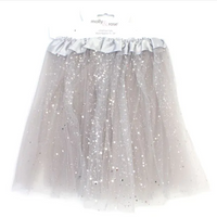 Child's Silver Grey Net TUTU (6)