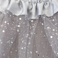 Child's Silver Grey Net TUTU (6)