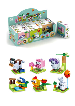 Farm Animal Block Kits (12)