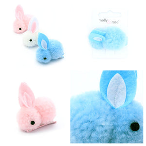 Pom Pom Bunny on a Beak Clip (12)