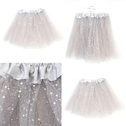 Child's Silver Grey Net TUTU (6)