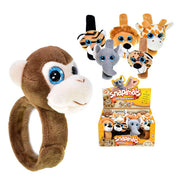 Wild Animal Plush Snap Bracelets (12)